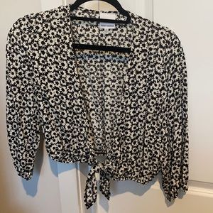 Flowered Skylar and Madison Long sleeve